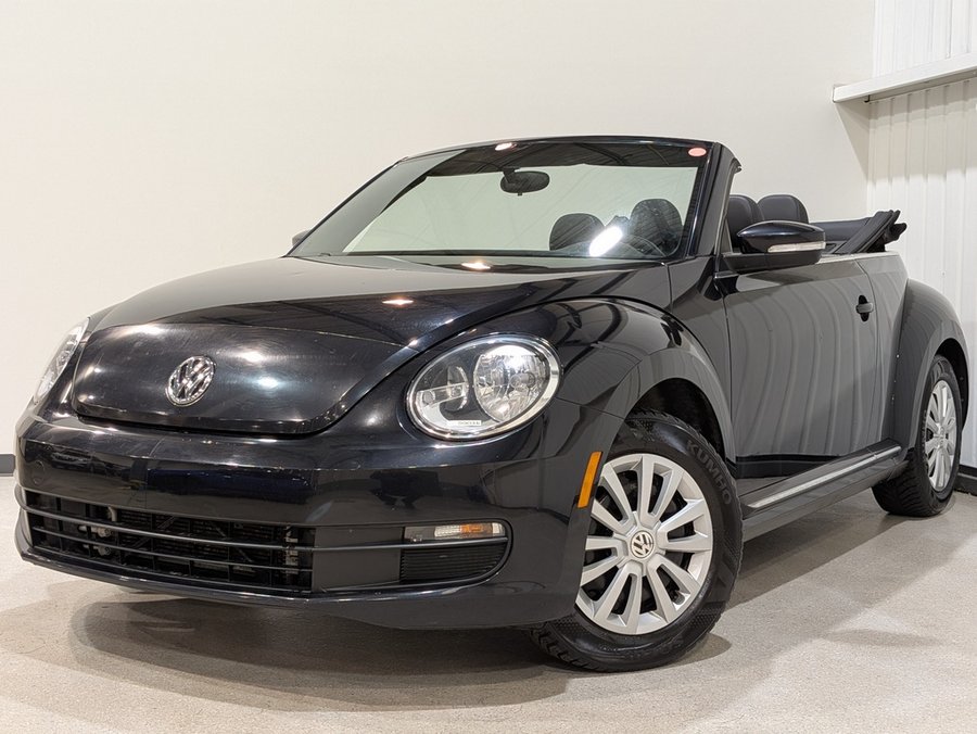 Volkswagen Beetle Convertible 2dr Conv Denim Edition 2016 Noir