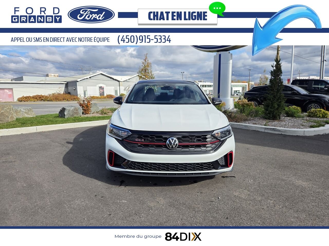 2024 Volkswagen Jetta GLI White Granby - photo #1