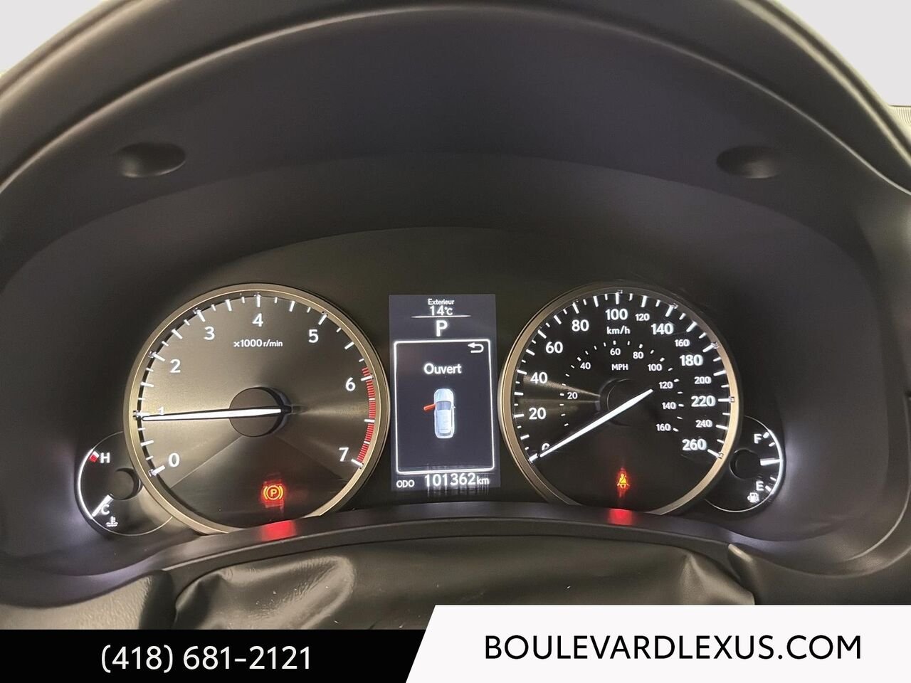 Lexus NX 19362B 2015 Blanc Québec - photo #13