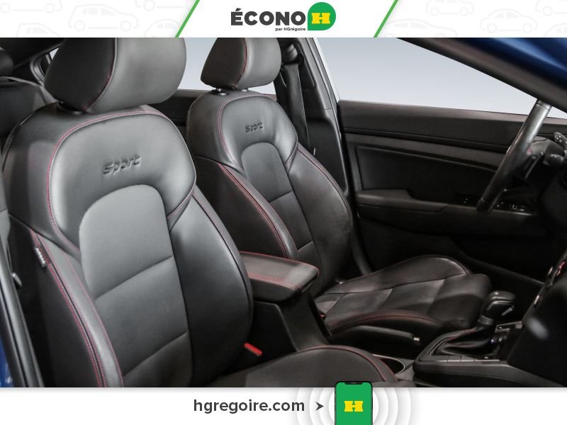 Hyundai Elantra 730491 | Sport CUIR TOIT BLUETOOTH CAMÉRA MAGS 2017 Bleu Laval - photo #24