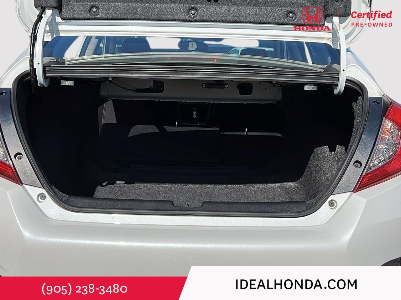 2021 Honda Civic Sedan EX CVT White Mississauga - photo #21