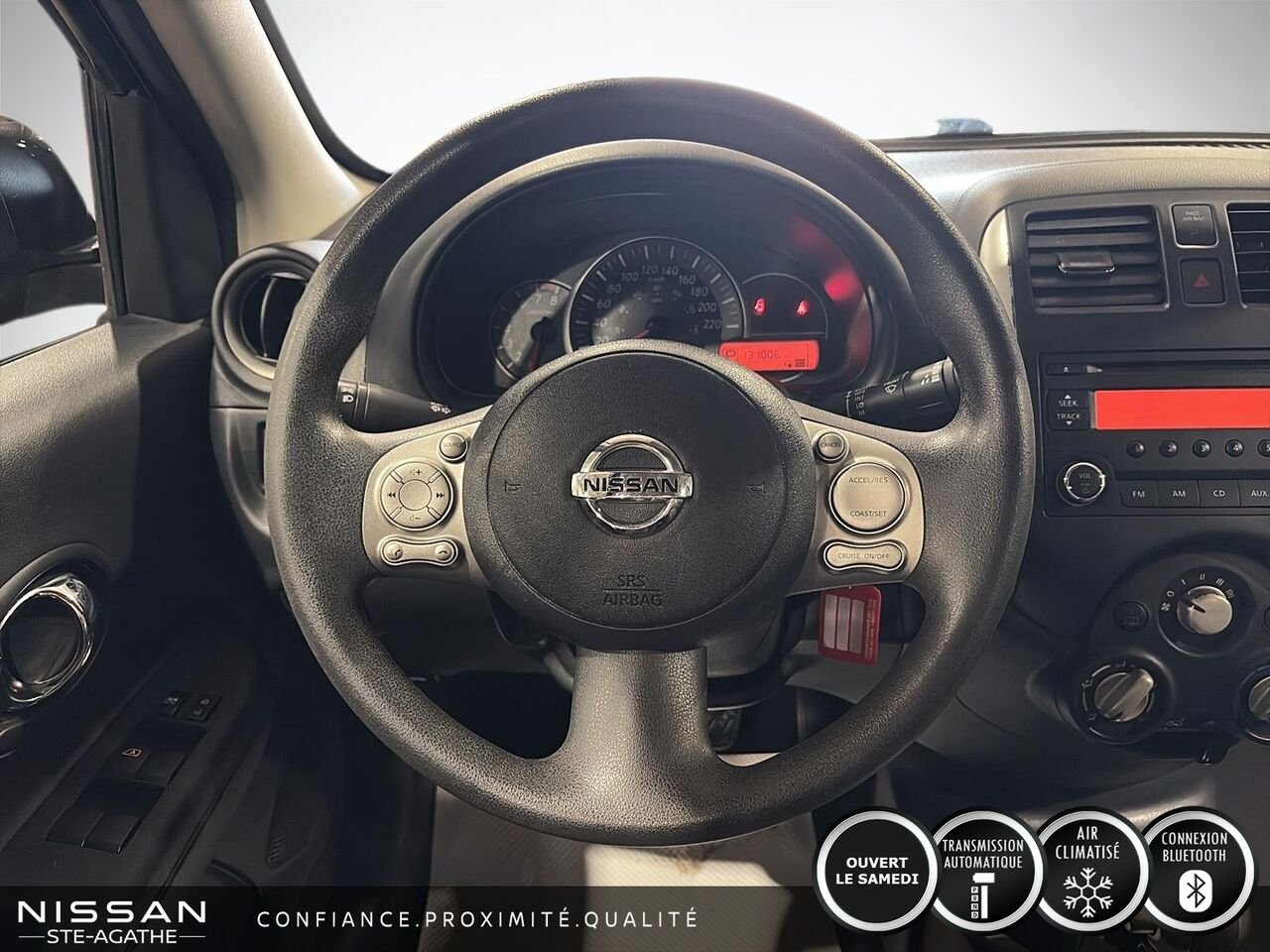 2017 Nissan Micra SV à hayon 4 portes BA Black Saint-Jérôme - photo #10