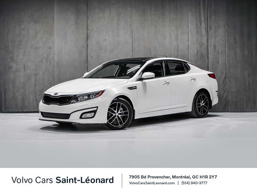 Kia Optima TOIT OUVRANT SIÈGES CHAUFFANTS 2014 Blanc