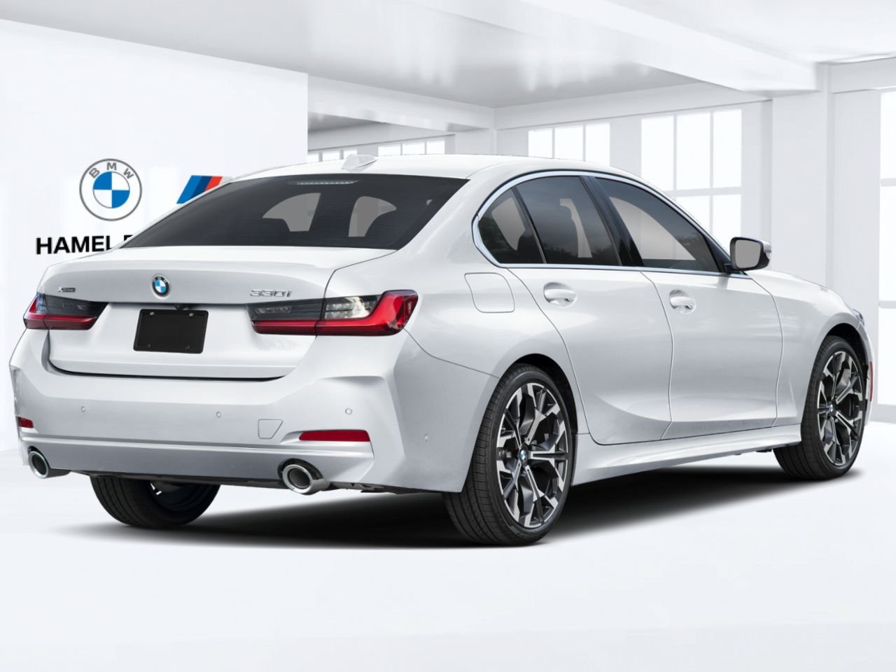 2026 BMW 3 Series 330i NA xDrive Mineral White Metallic Blainville - photo #1