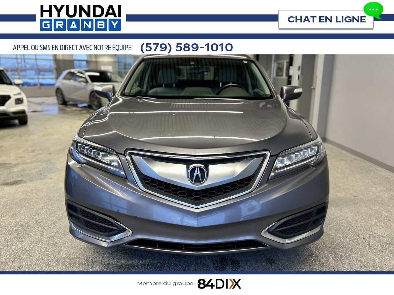 2018 Acura RDX Grey Granby - photo #2