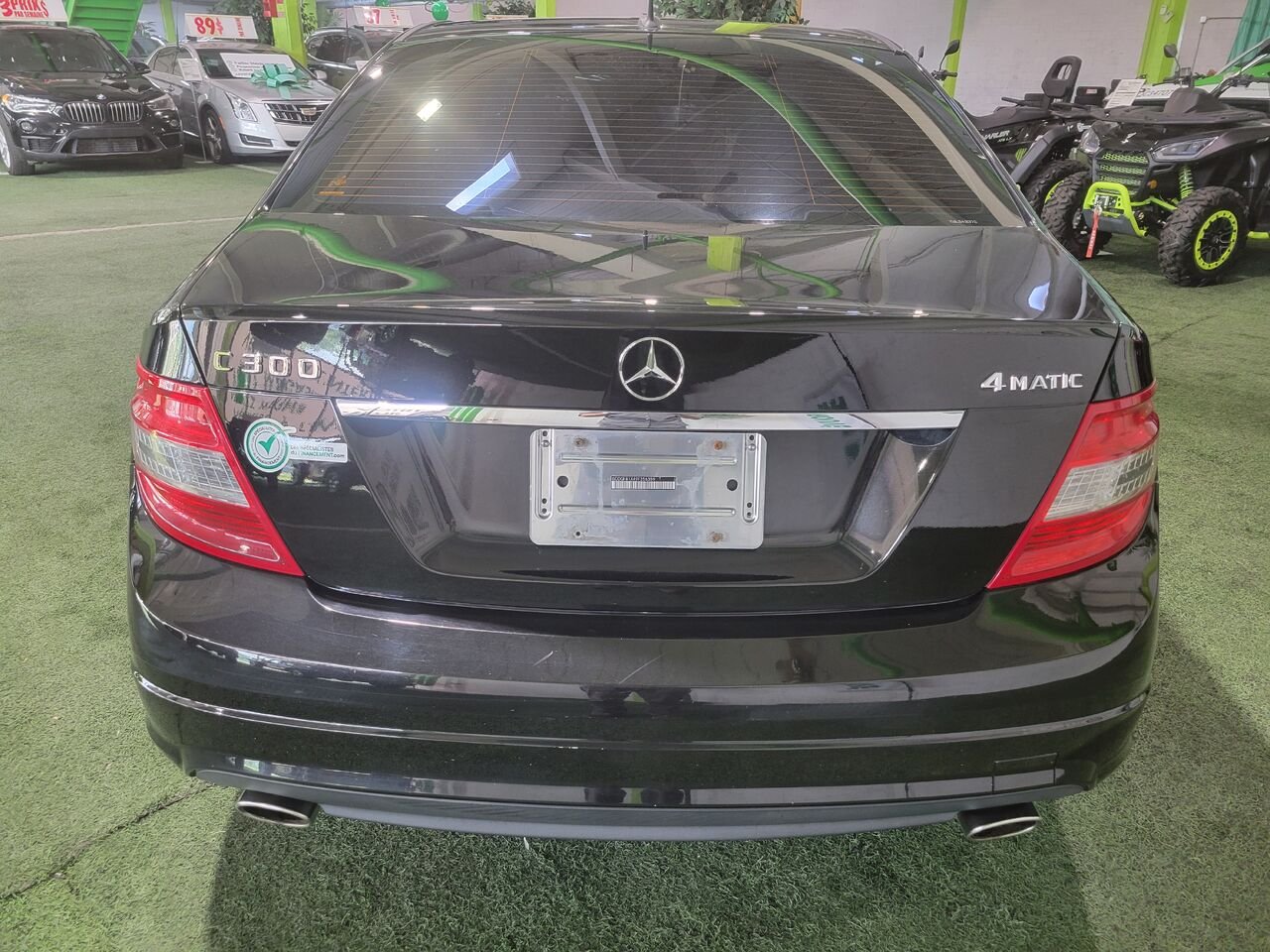 2009 Mercedes-Benz Classe-C Black  - photo #4