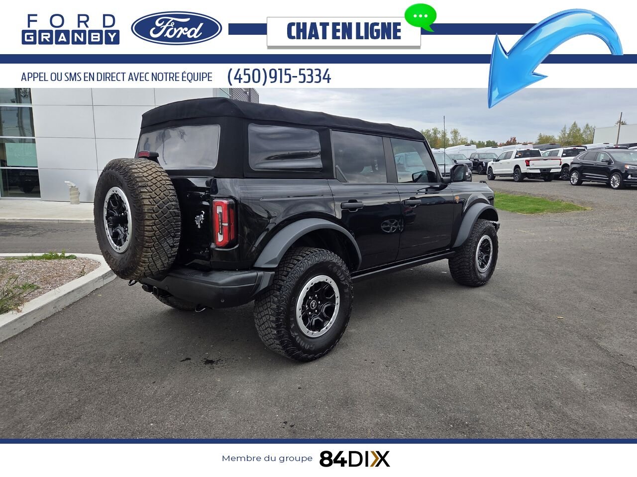 Ford Bronco 2021 Noir Granby - photo #6