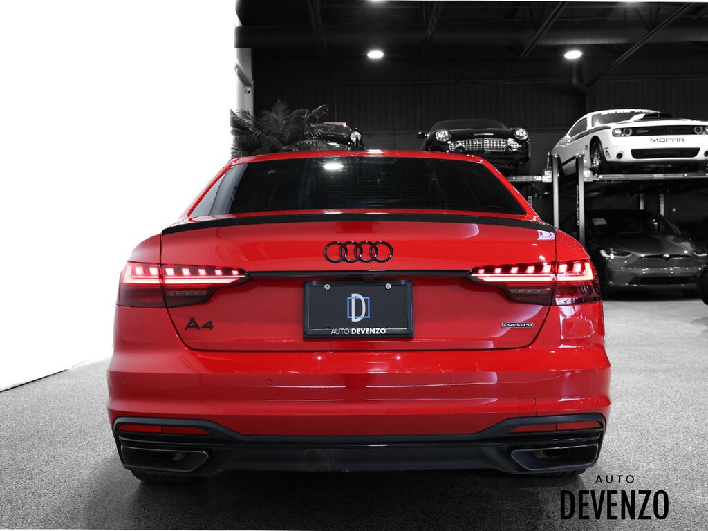 Audi berline A4 2025 Rouge Saint-Eustache - photo #3