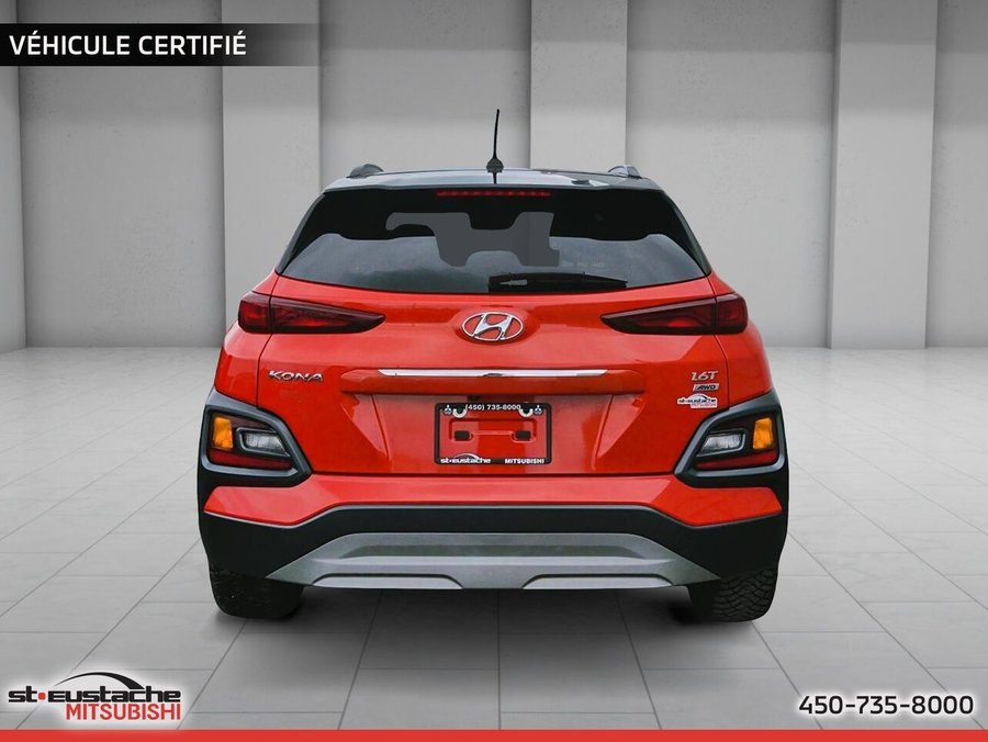 Hyundai Kona 1.6T AVEC TOIT BICOLORE-AWD-TURBO-BANC CHAUFFANT 2020 Orange