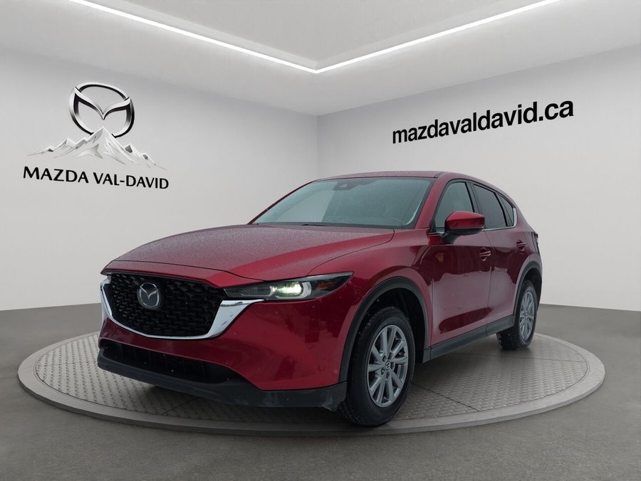 2022 Mazda CX-5 GS AWD, Volant chauffant, Sièges en cuir, Bluetooth Red
