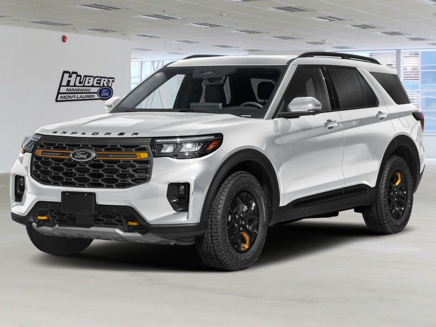 2026 Ford Explorer 2026 Space White Metallic