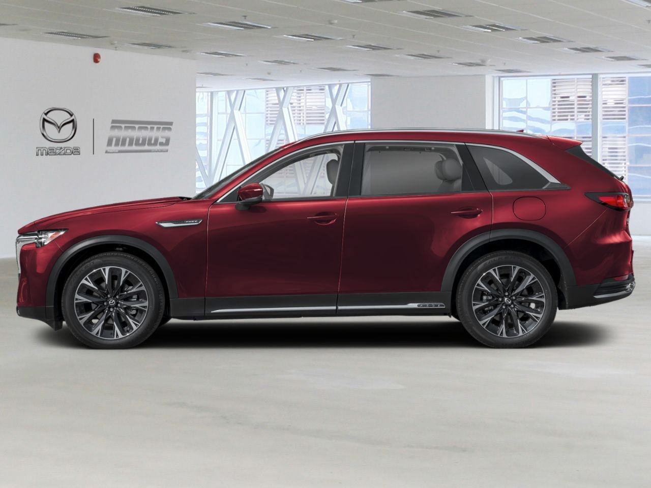 2026 MAZDA CX-90 PHEV GT GT TI ROUGE ARTISANAL MÉTALLISÉ-BLANC PUR Gatineau - photo #1