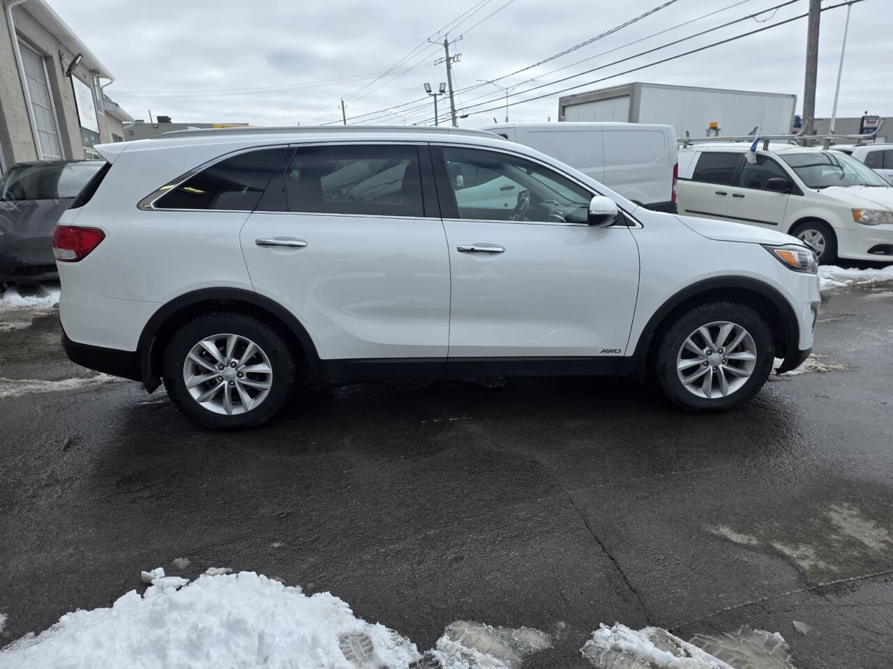 2018 Kia Sorento White  - photo #1