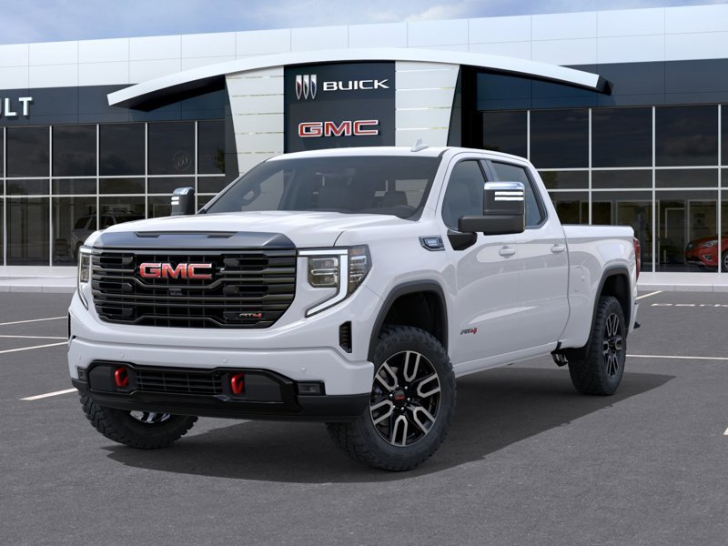 GMC Sierra 1500 AT4 cabine multiplace 4RM 157 po 2026 BLANC SOMMET Sherbrooke - photo #5
