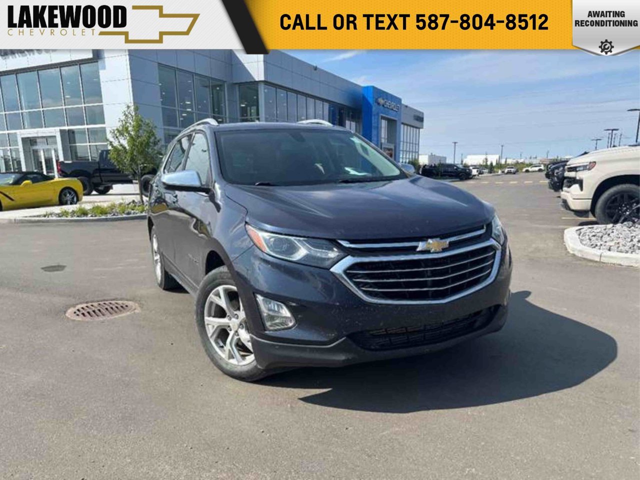 2018 Chevrolet Equinox AWD 4dr Premier w/3LZ Blue Sherwood Park - photo #0