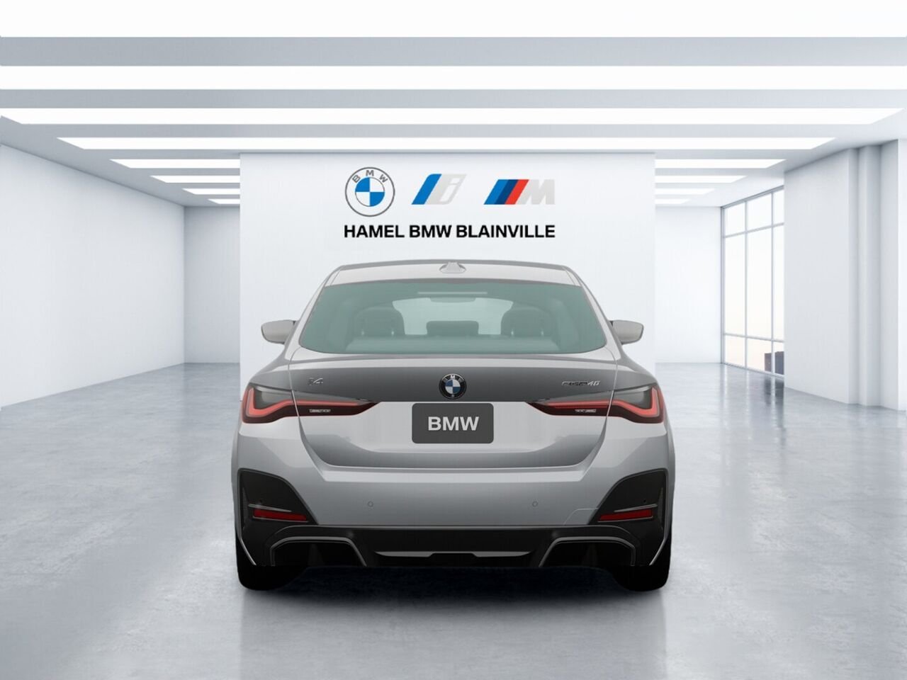 BMW i4 eDrive40 2026 Gris Brooklyn métallique Blainville - photo #4