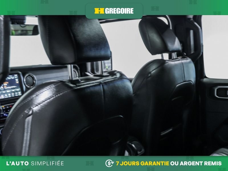 Jeep Wrangler 724710 | 4XE UNLIMITED HIGH ALTITUDE 4WD CUIR 2021 Noir Laval - photo #21