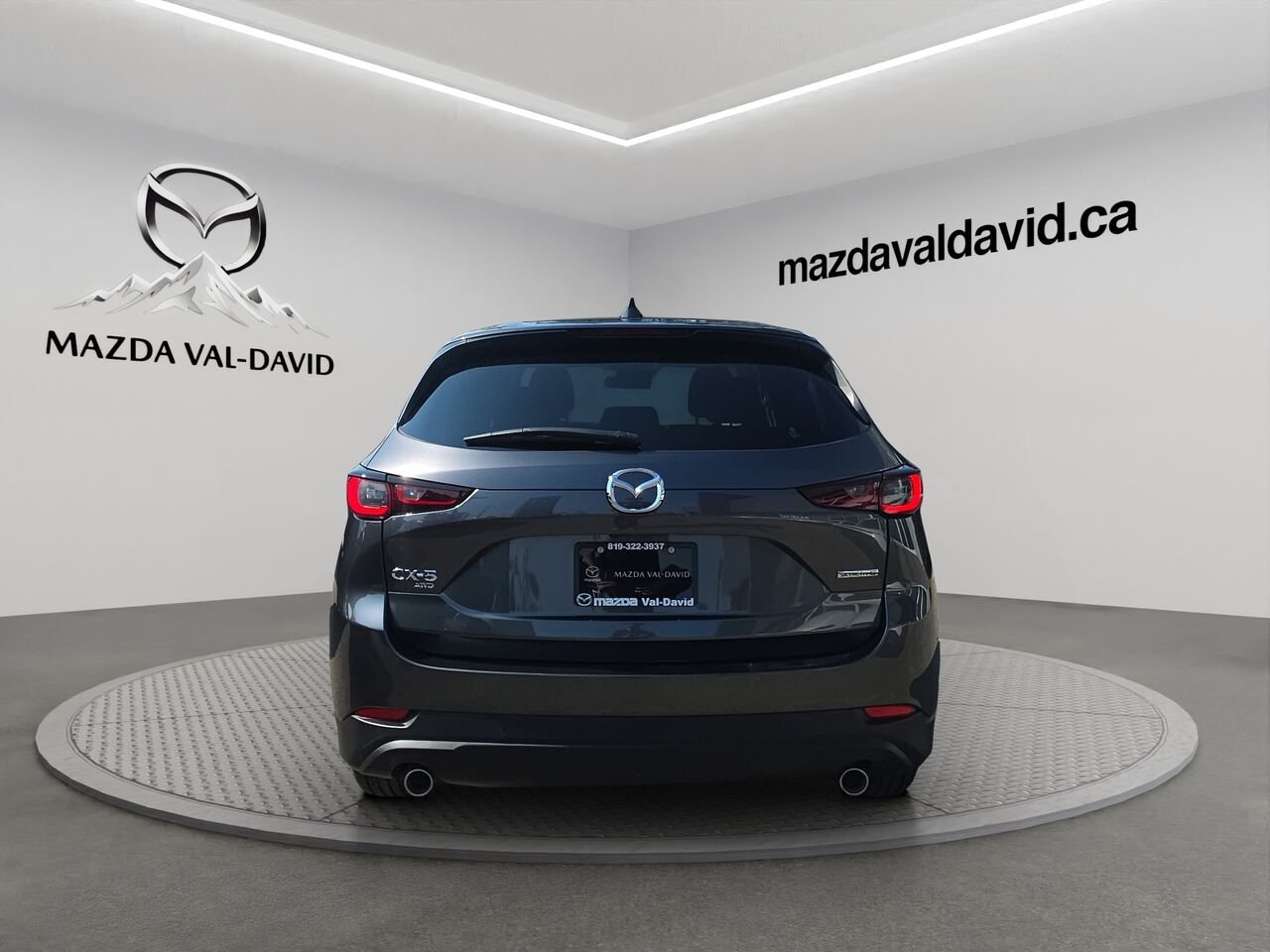 2025 Mazda CX-5 4 pneu hivers inclus, Gs, awd, Toit ouvrant, volant et rétroviseurs chauffants, hayon électrique Polymetal Metallic Val-David - photo #19