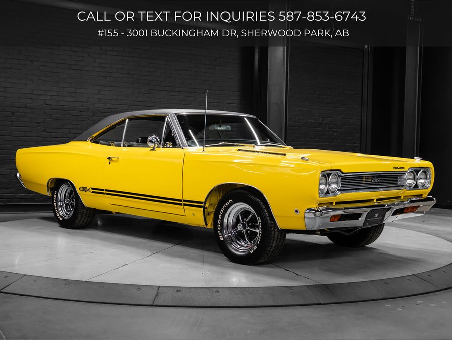 1968 Plymouth GTX 1968 Yellow
