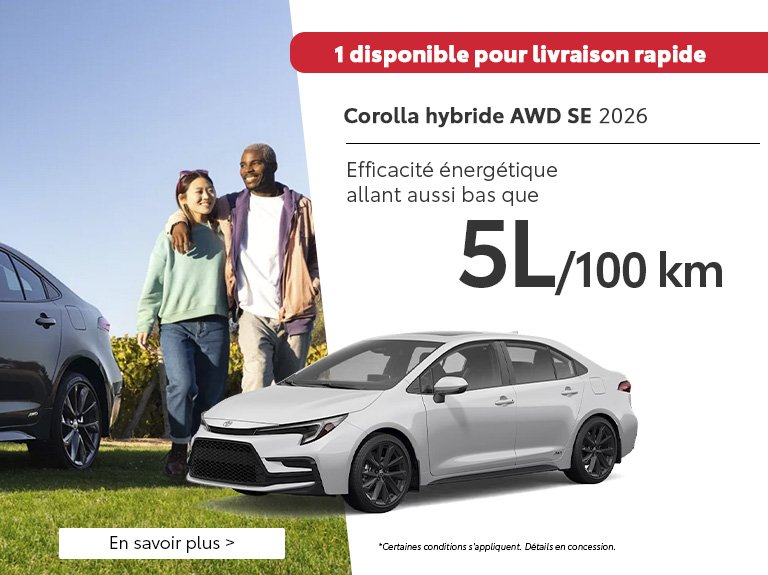 TBC corolla hybride CD 0726