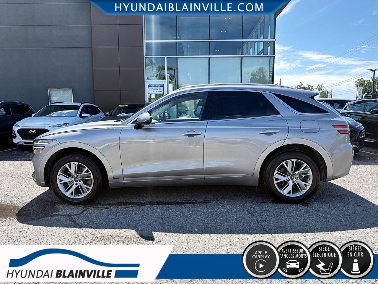 2022 Genesis GV70 Silver Blainville - photo #6