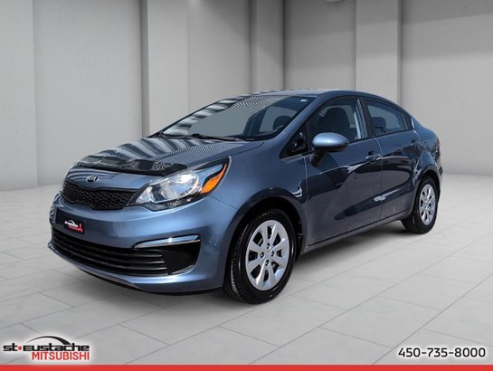Kia Rio Berline 4 portes, boîte automatique, LX+ 2016 Bleu