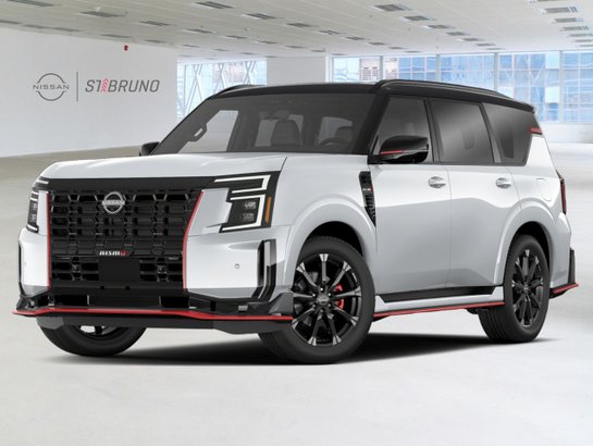 Nissan Armada 2026 2026 Noir intense/Blanc Everest triple couche