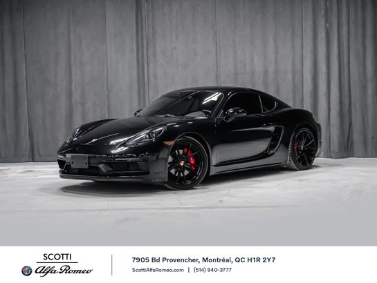 2019 Porsche 718 Cayman GTS Black