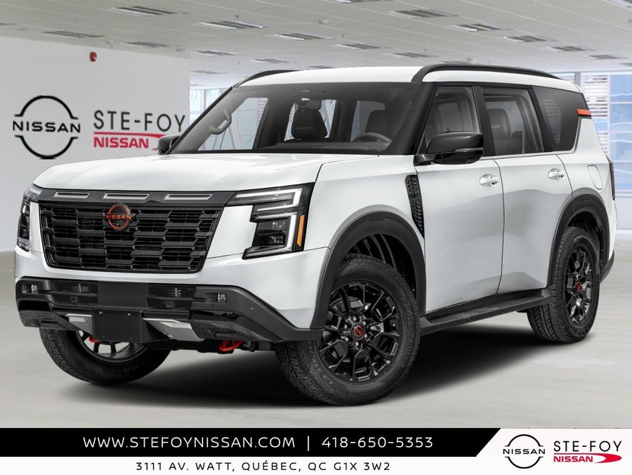 2026 NISSAN Armada 2026 Aspen White TriCoat