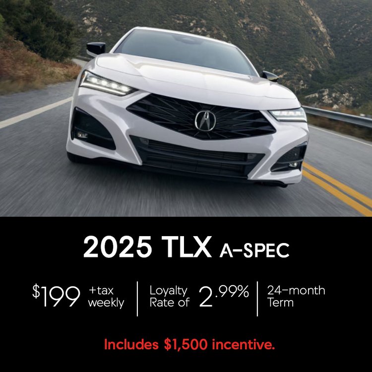2025 Acura TLX February Offer