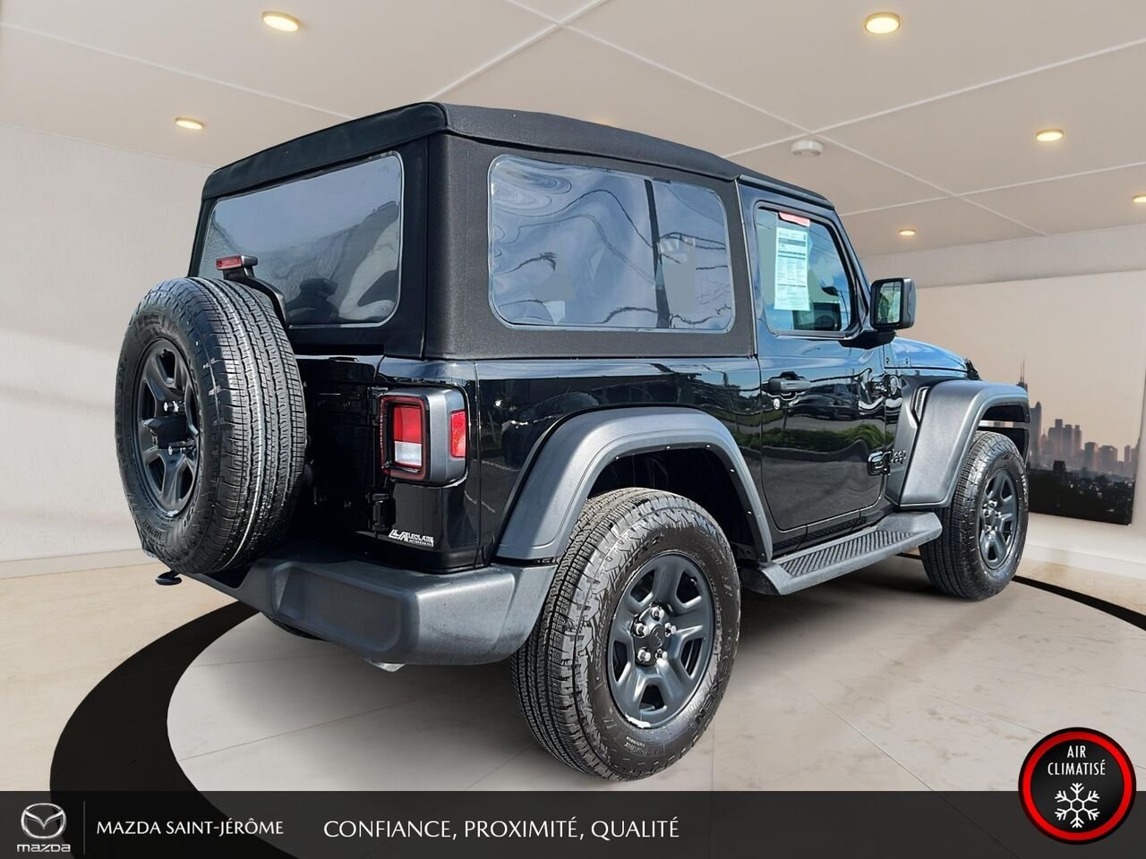 2024 Jeep Wrangler Sport | A/C | 4x4 | AUTOMATIQUE | V6 | Black Saint-Jérôme - photo #5