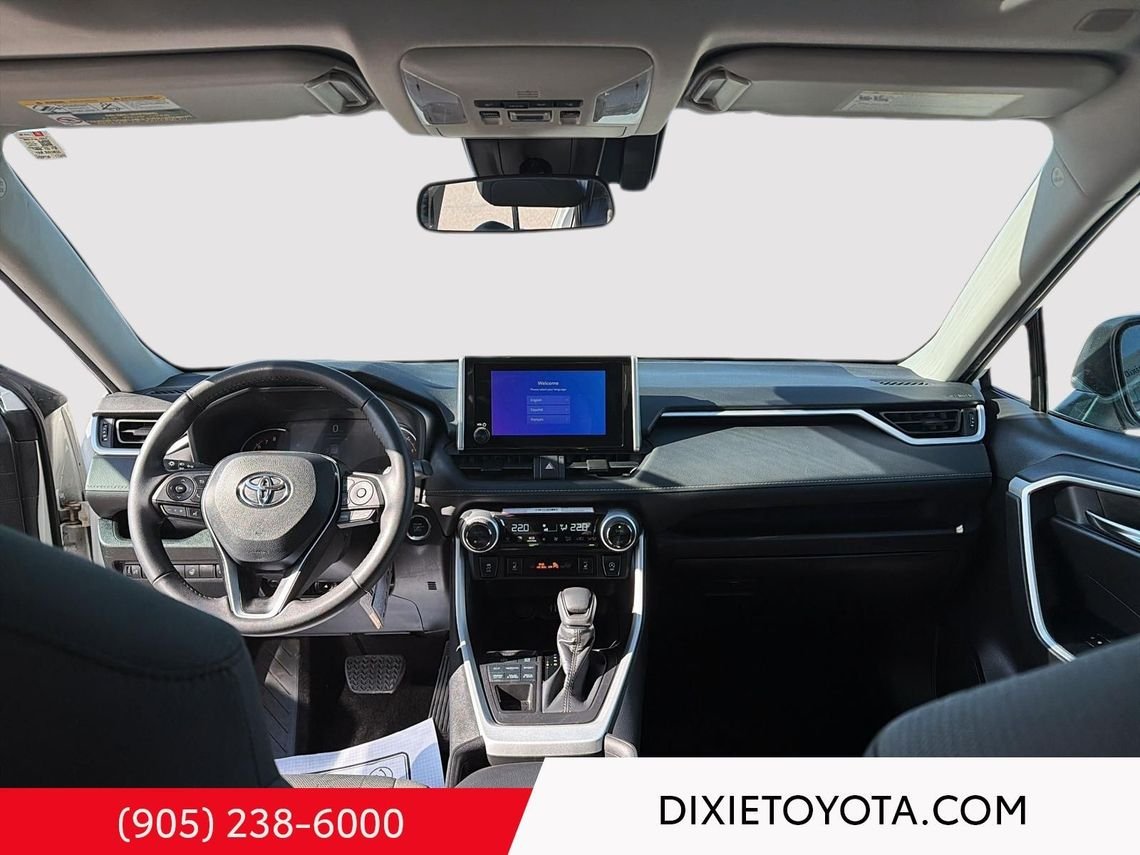 2024 Toyota RAV4 Power Sunroof, Heated Seats, Alloy Wheels, Heated Steering Wheel, Bluetooth White Mississauga - photo #10