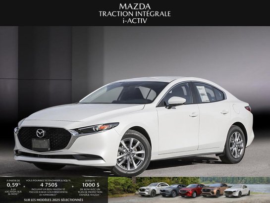 2025 Mazda Mazda3 2025 Snowflake White Pearl