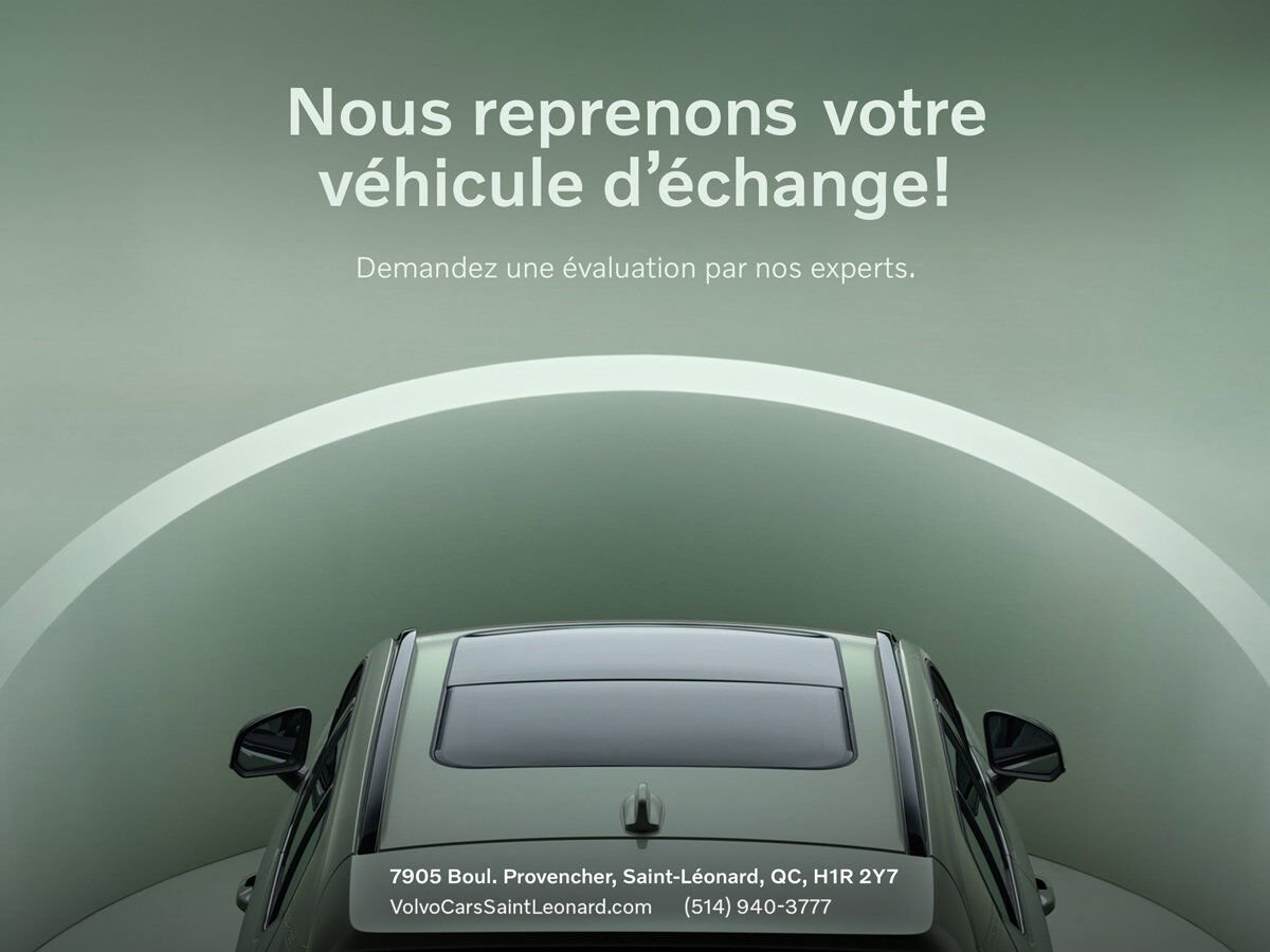 2023 Volvo XC60 Recharge T8 LONGUE AUTONOMIE ULTIMATE DARK BOWERS WILKINS SYST. REMORQUE Blue Montreal - photo #10