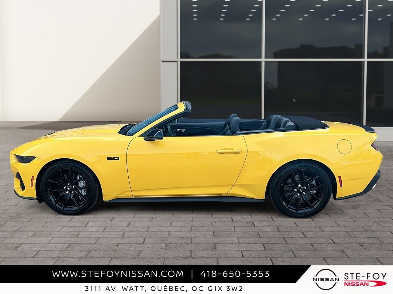 2024 Ford Mustang Yellow Ste-Foy - photo #1