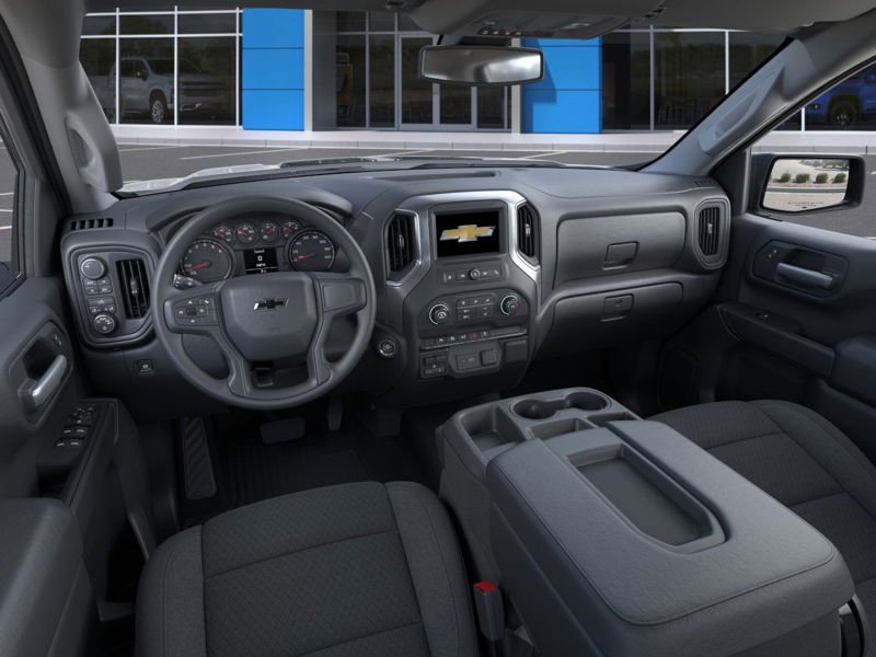 2026 CHEVROLET Silverado 1500 Custom cabine multiplace 4RM 157 po Summit White Sherbrooke - photo #14