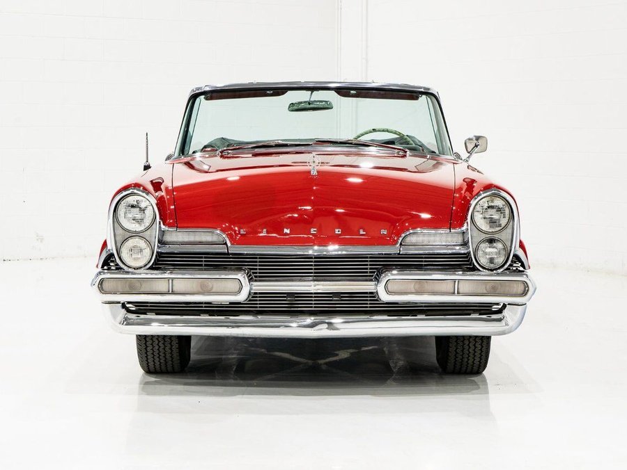 1957 Lincoln Premiere 1957 Red