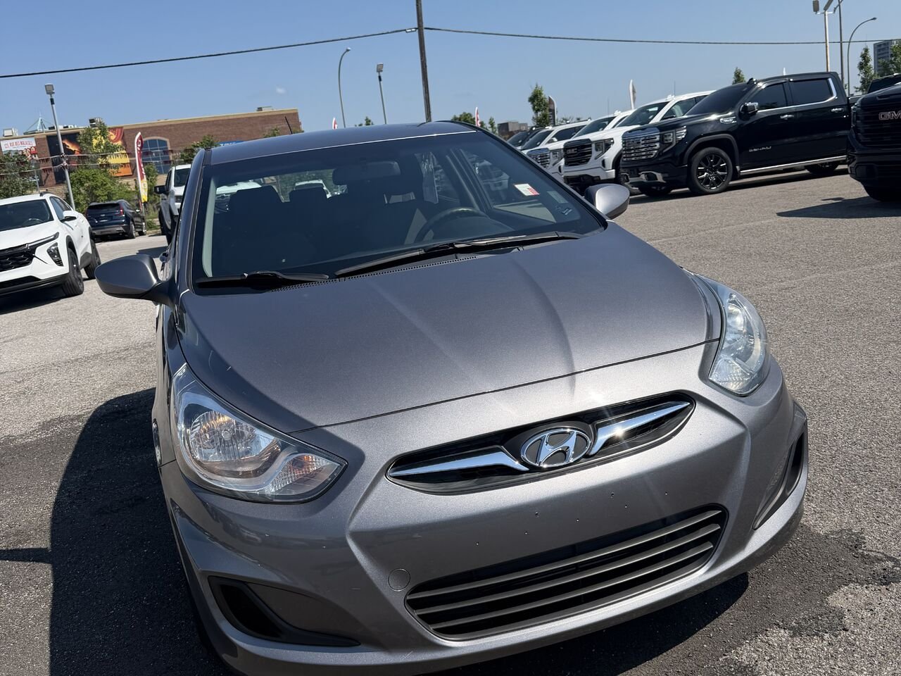 2014 HYUNDAI ACCENT GLS/GS Voiture à hayon, 5 portes, boîte automatique GL Grey Gatineau - photo #11