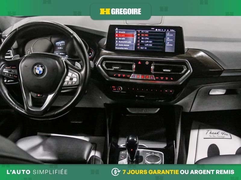 BMW X3 2022 Noir Blainville - photo #19