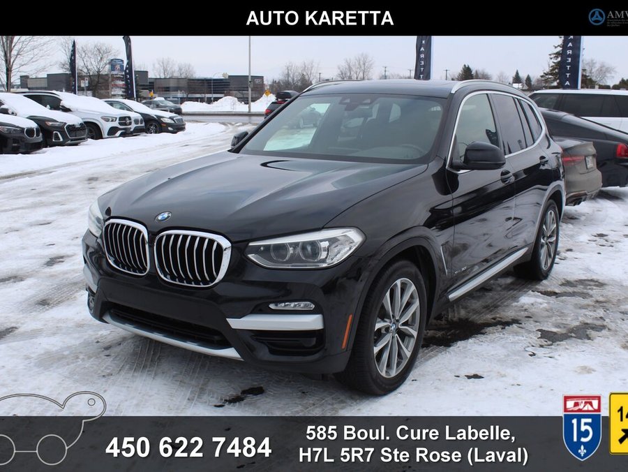 2018 BMW X3 2018 Black
