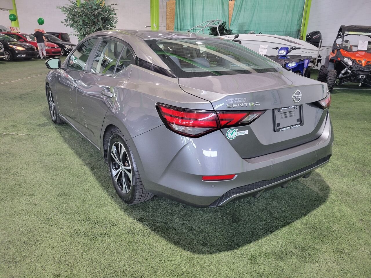 2020 Nissan Sentra Grey  - photo #3