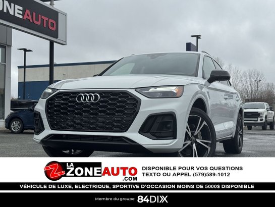Audi Q5 Sportback Black Optic 2022 2022 Blanc