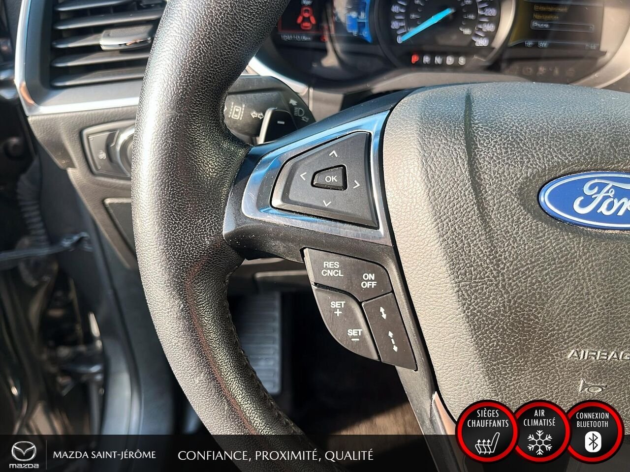 2018 Ford Edge Titanium | TOIT PANORAMIQUE | CUIR | AWD | Grey Saint-Jérôme - photo #14