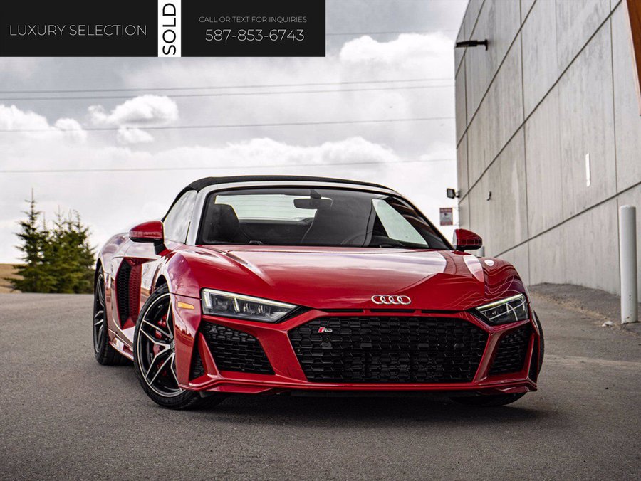 2020 Audi R8 Spyder 2020 Red