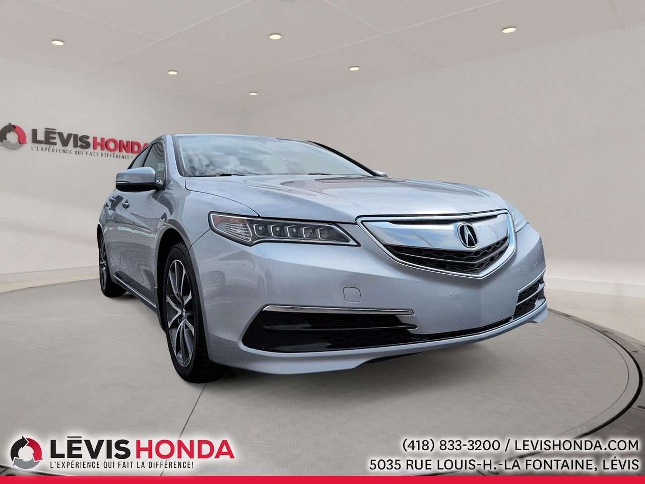 Acura TLX SH-AWD V6 berline 4 portes SH-AWD 2017 Argent Lévis - photo #4