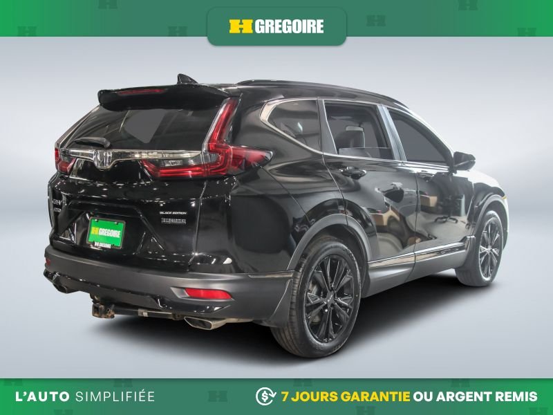 Honda CRV 821158 | Black Edition AWD AUTO A/C MAGS CUIR TOIT NAV CAM 2021 Noir Laval - photo #7