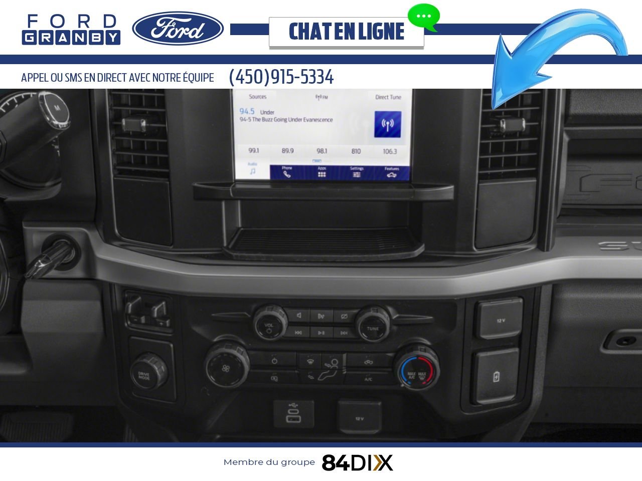 Ford Super Duty F-250 SRW 2026 Blanc Oxford Granby - photo #5