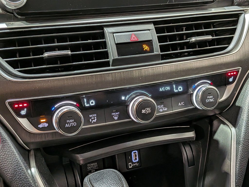 Honda Accord Sedan LX CVT 2018 Noir Val-David - photo #26