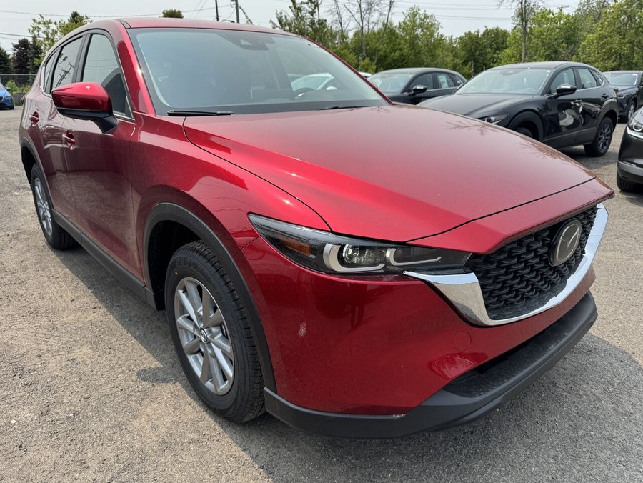 MAZDA CX-5 2025 2025 Rouge vibrant cristal métallisé