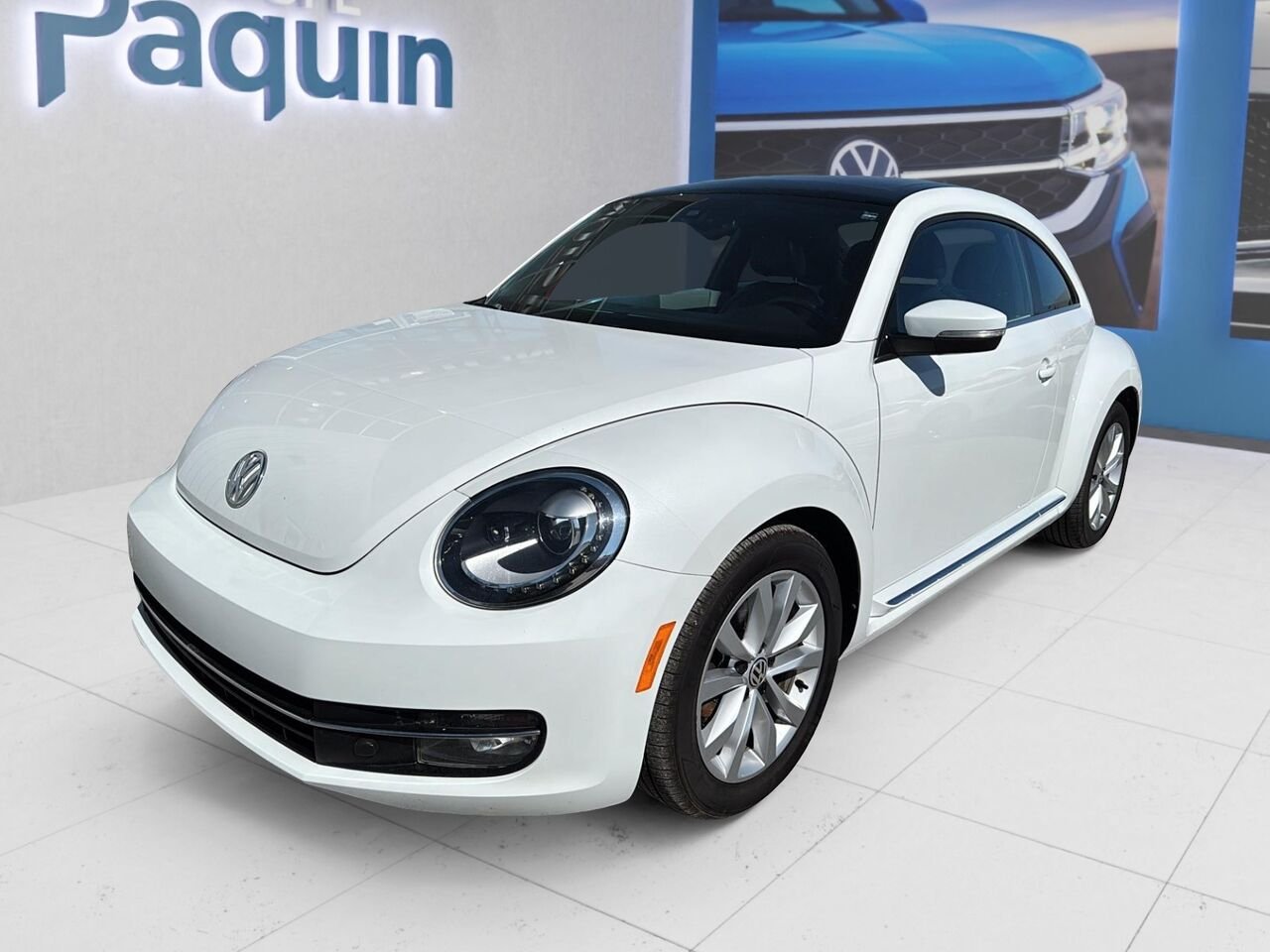2015 Volkswagen Coupé Beetle White Rouyn-Noranda - photo #0